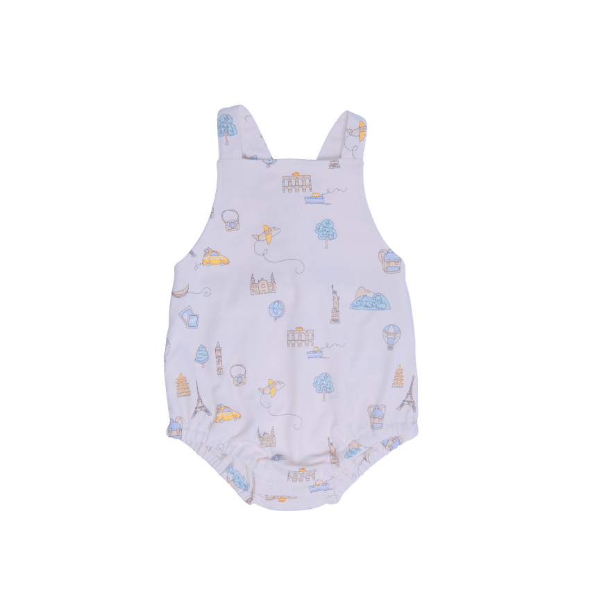Pima Lima Pima Lima | Bubble Romper | Travel Lavender
