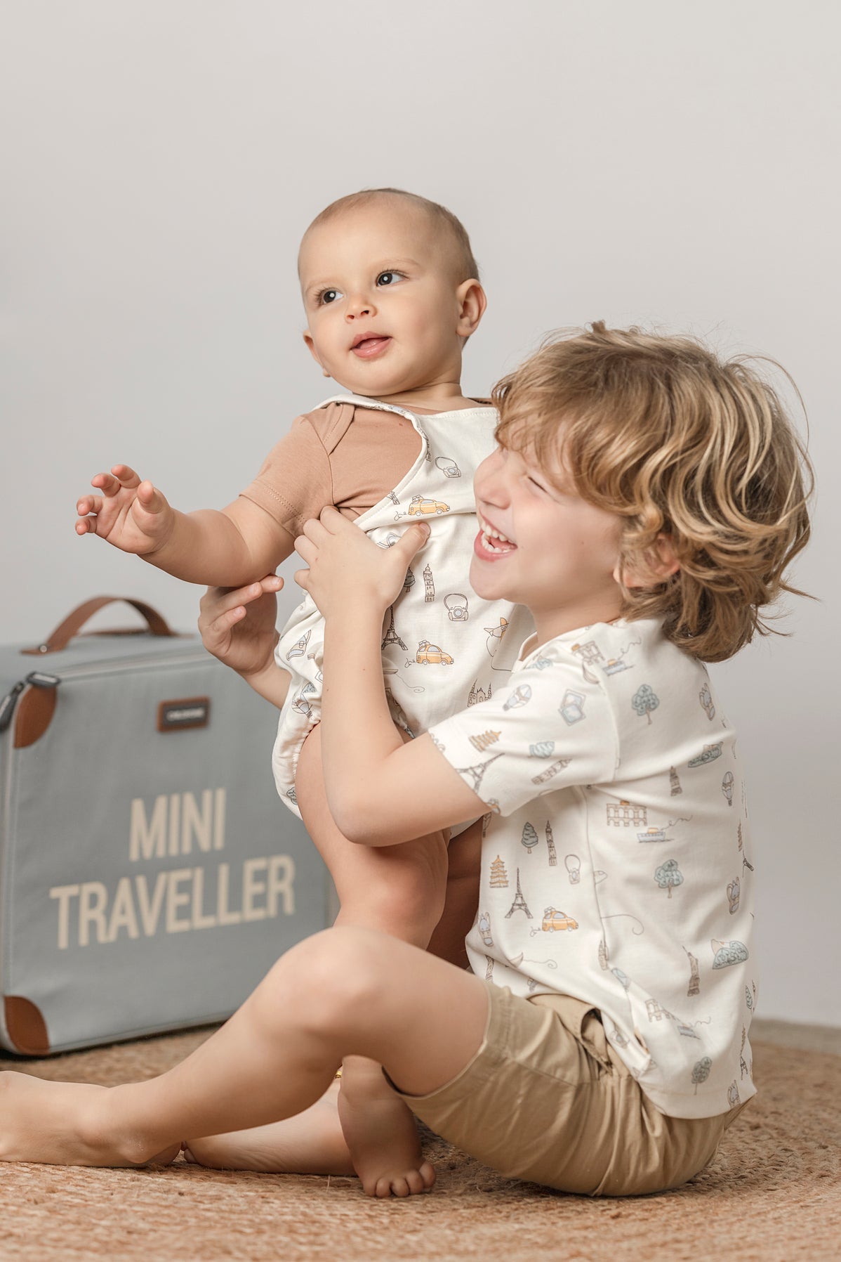 Pima Lima Pima Lima | Bubble Romper | Travel White