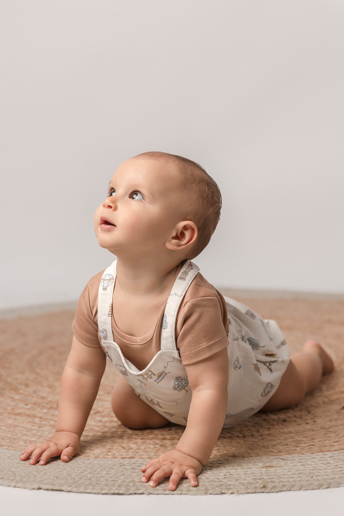 Pima Lima Pima Lima | Bubble Romper | Travel White