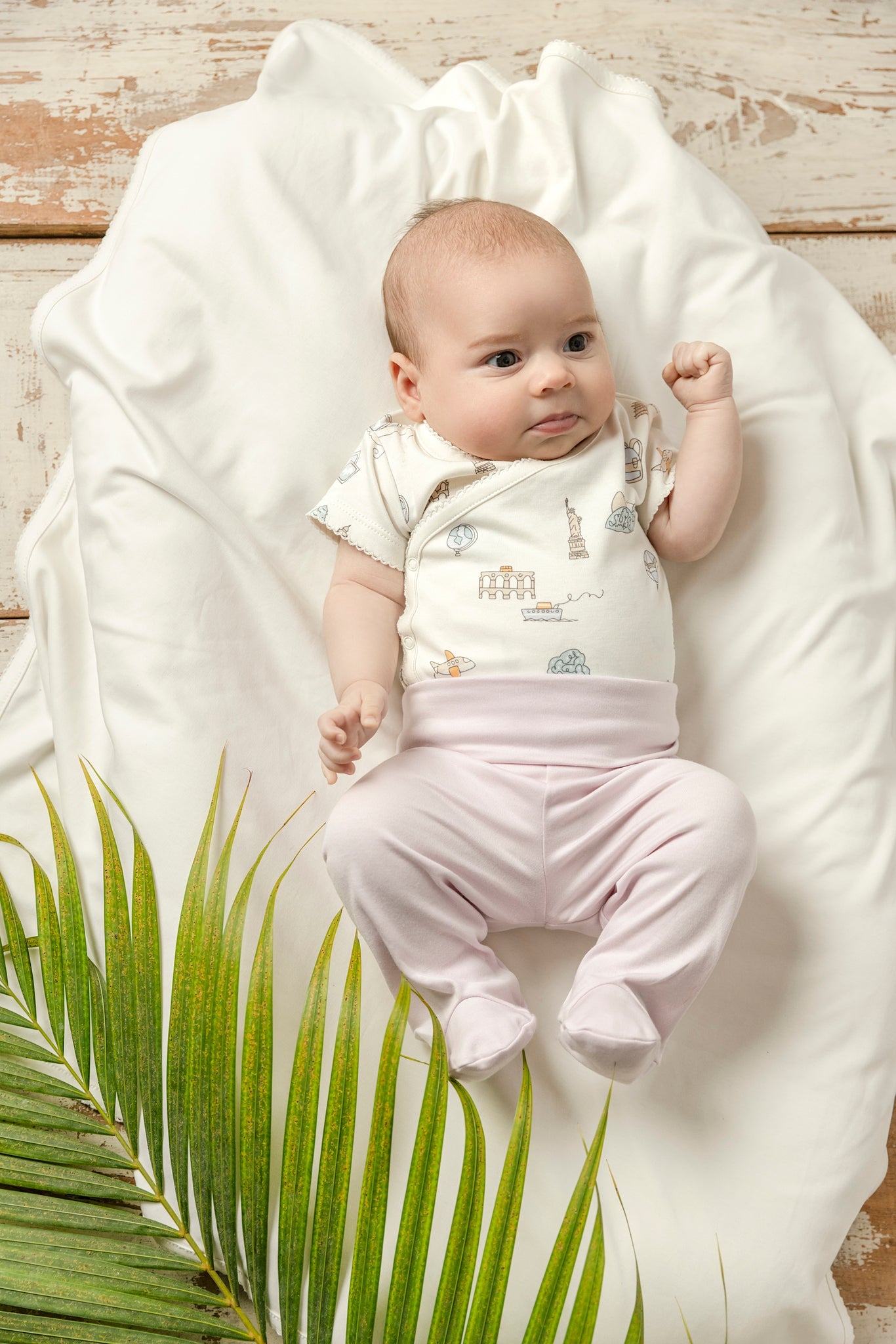 Pima Lima Pima Lima | Kimono Bodysuit | Travel White