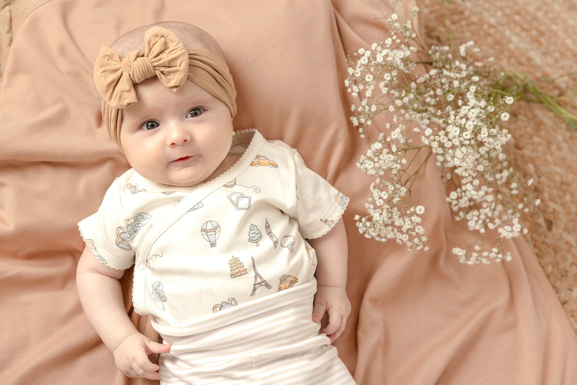 Pima Lima Pima Lima | Kimono Bodysuit | Travel White