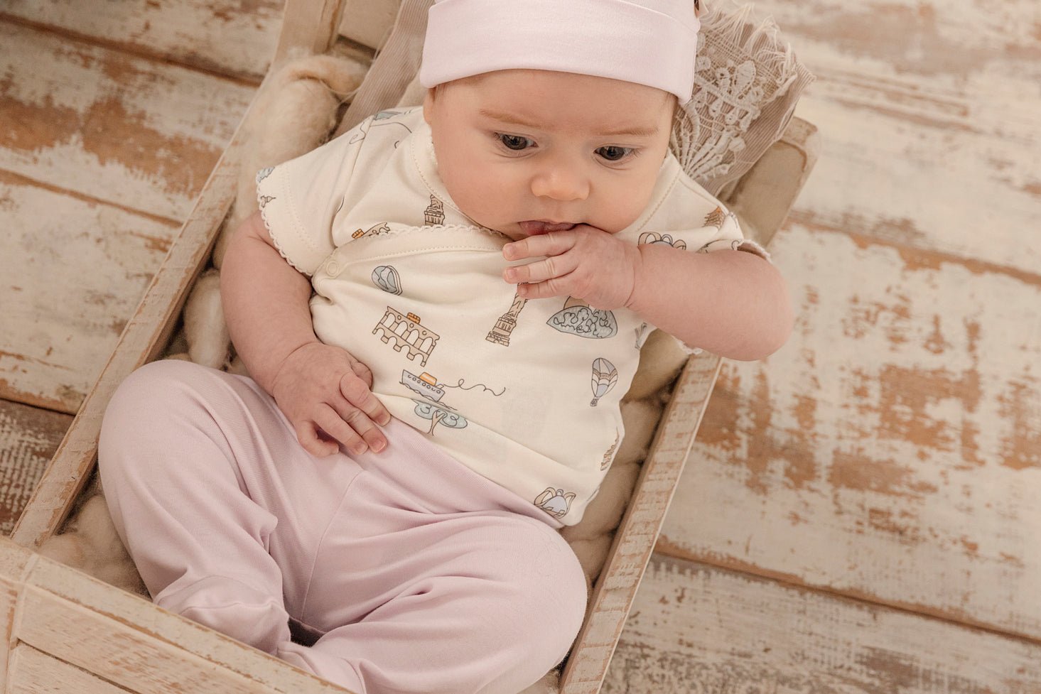 Pima Lima Pima Lima | Kimono Bodysuit | Travel White