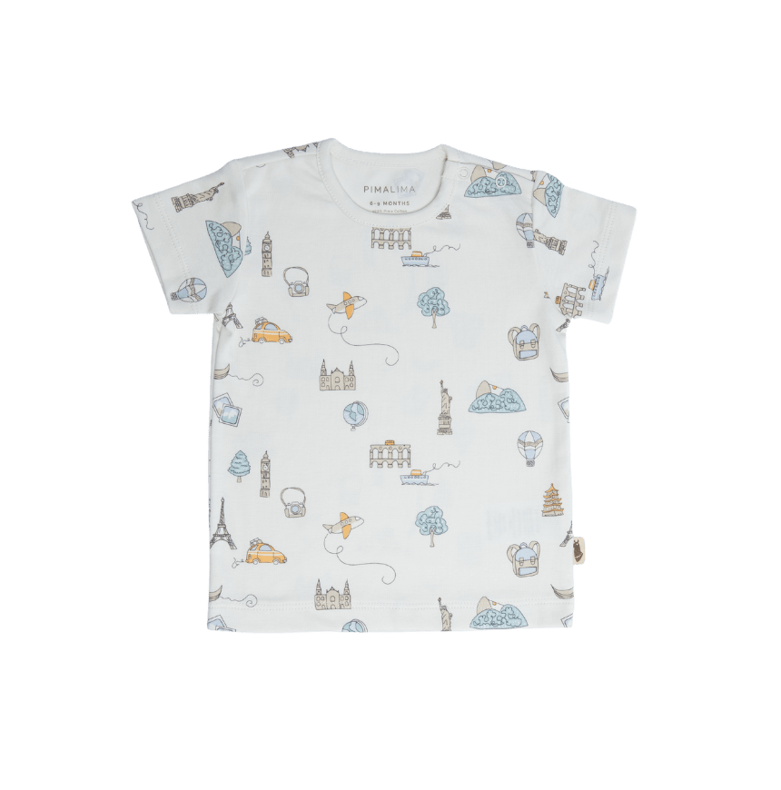Pima Lima Pima Lima | T-Shirt | Travel White