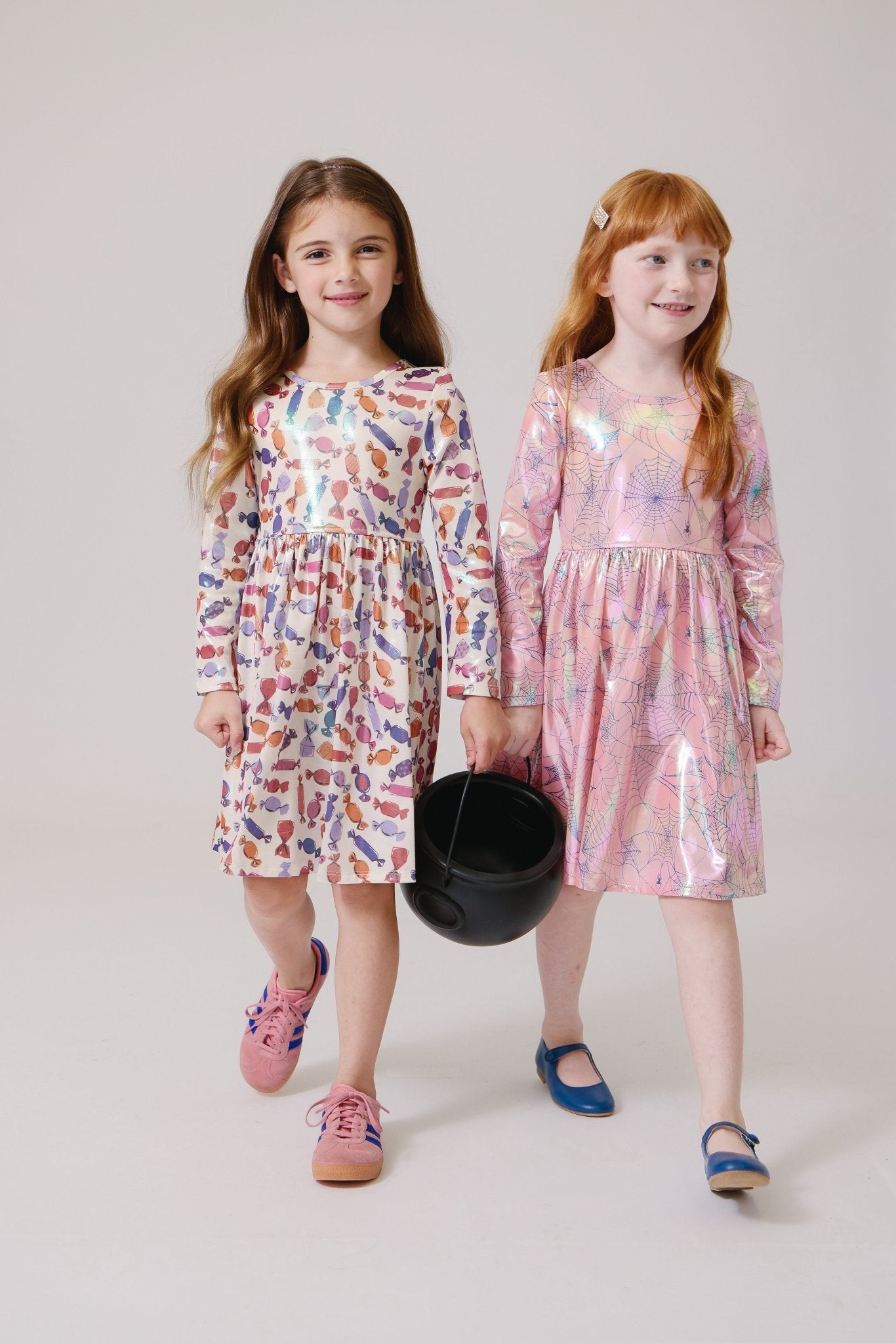 Pink Chicken Pink Chicken | Girls Lame Steph Dress | Halloween Candy