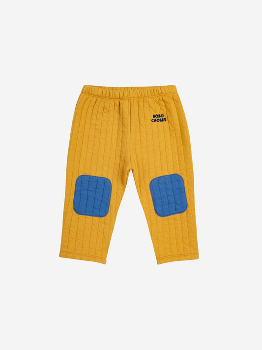 Quilted Straight Jogging Pants - Bobo Choses