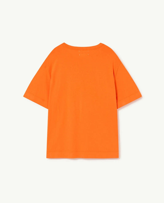 Rooster Oversized Kids Tee Orange