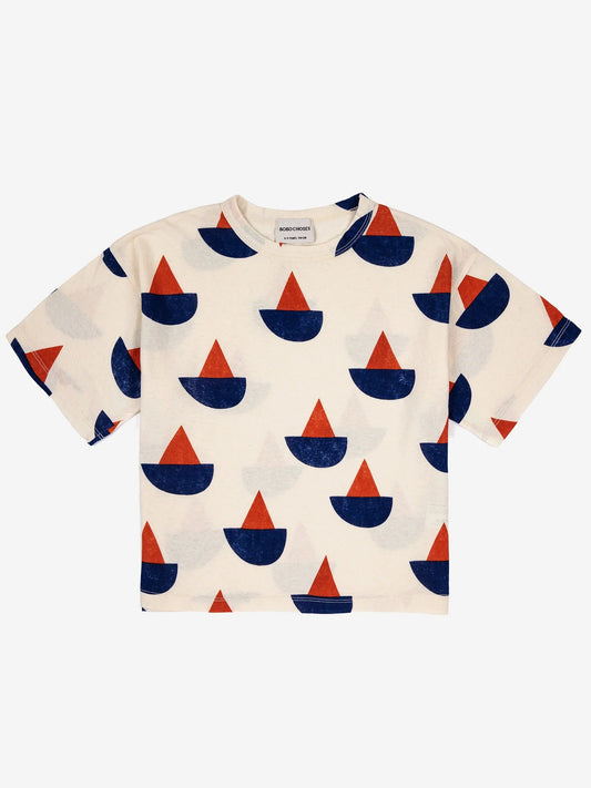 Sail Boat Short Sleeve - Bobo Choses