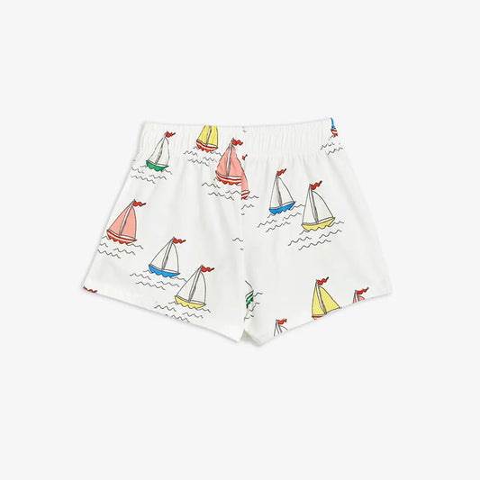 Sailing Boats Shorts - Mini Rodini
