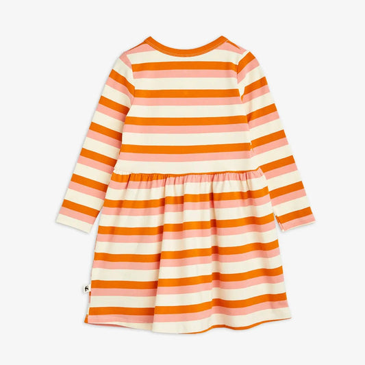 Stripe Long Sleeve Dress - Mini Rodini