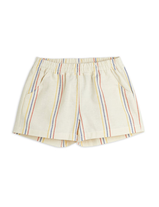 Stripe Woven Shorts - Mini Rodini
