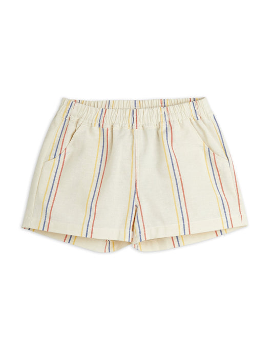 Stripe Woven Shorts