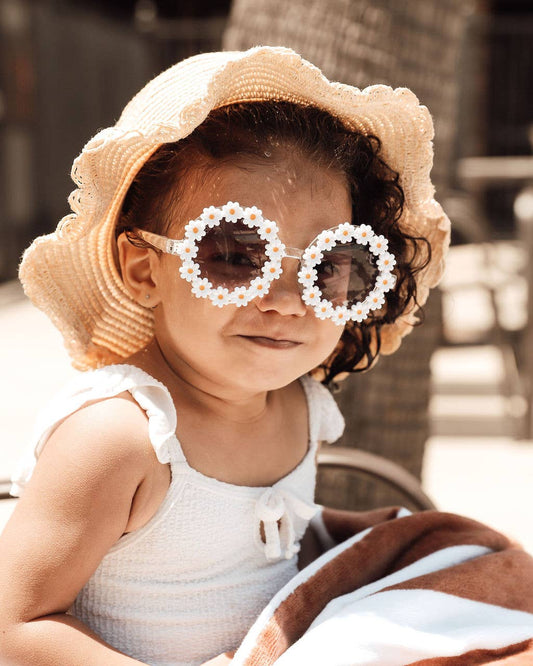 Sunglasses for Kids (Daisy White) - Ali+Oli