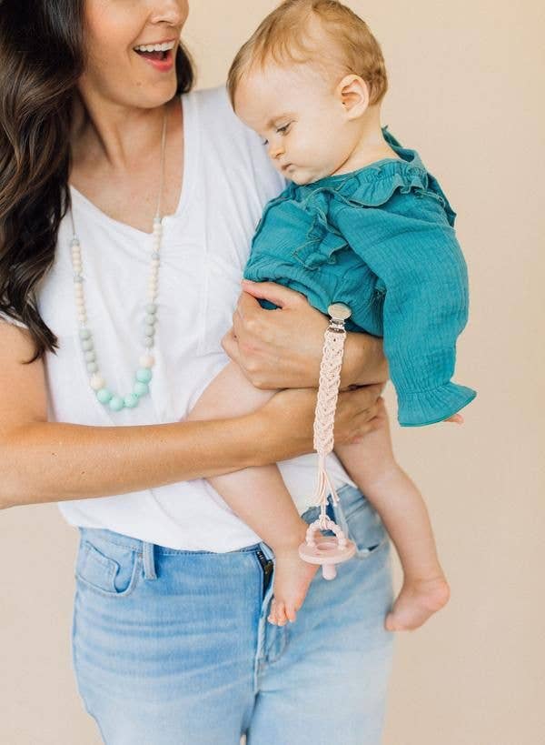 The Jenica Teething Necklace - Chewable Charm