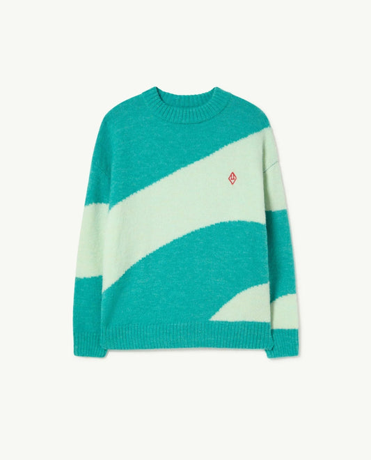 Turquoise Bull Sweater - The Animals Observatory