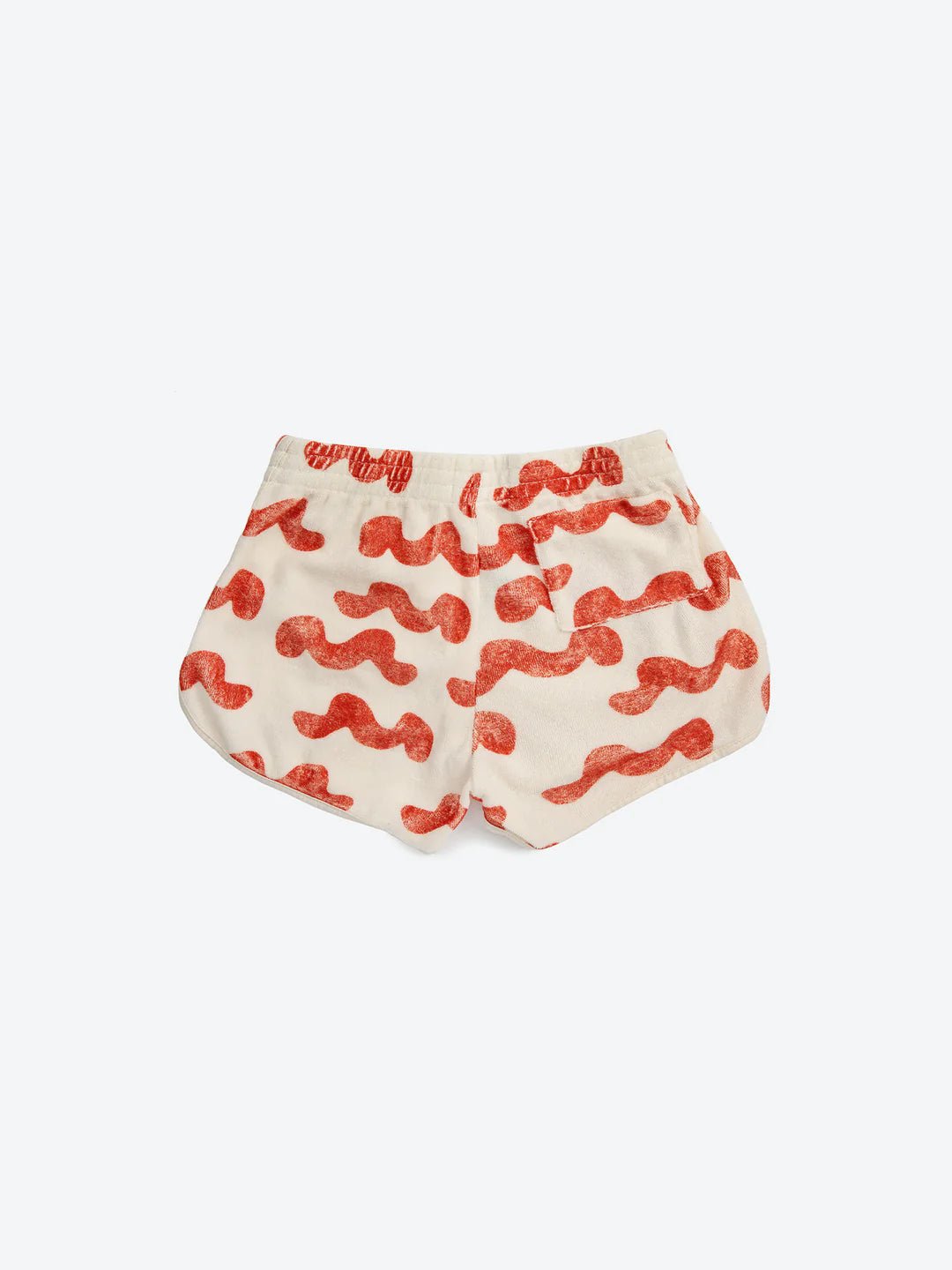 Waves All Over Terry Shorts - Bobo Choses