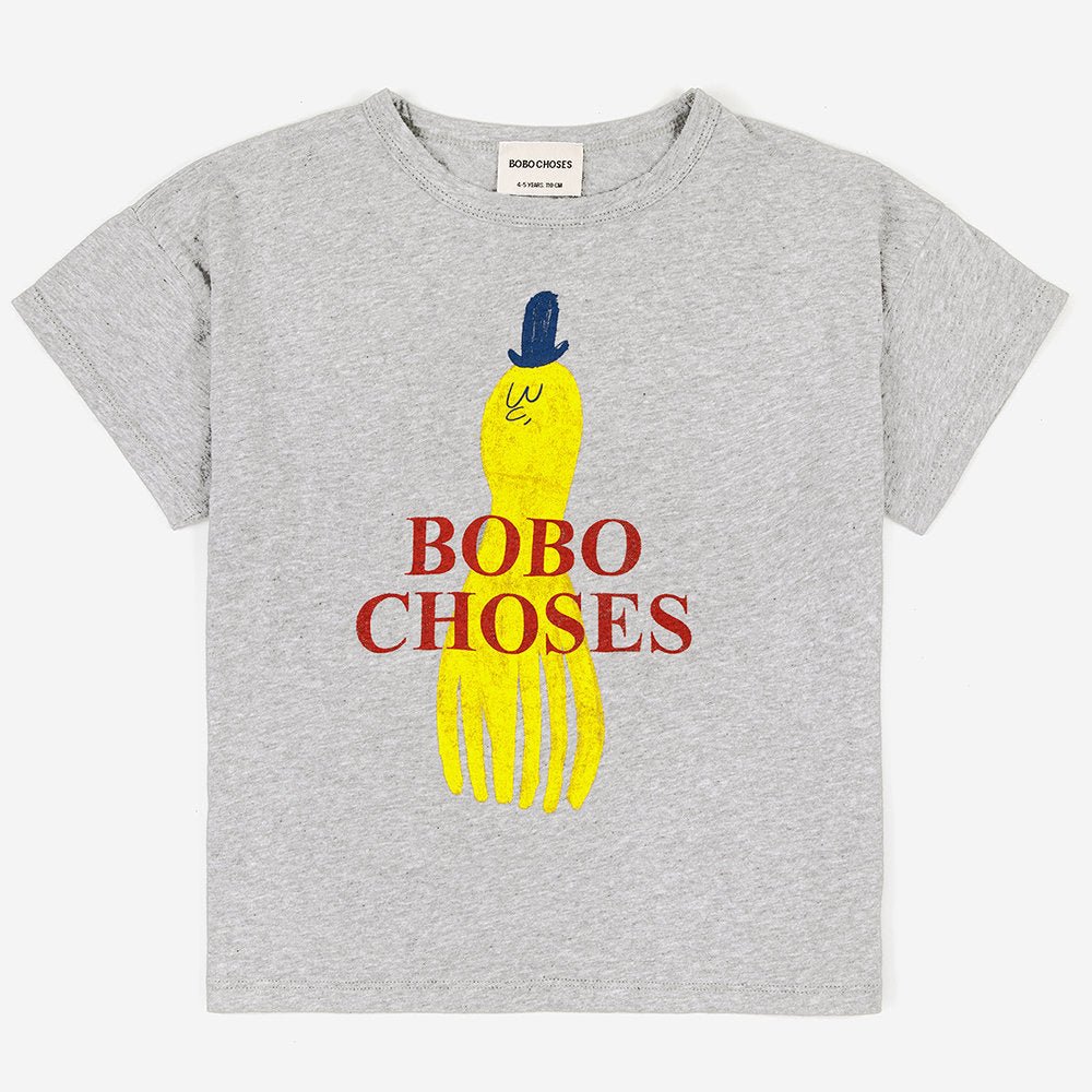 Yellow Squid T - Shirt - Bobo Choses