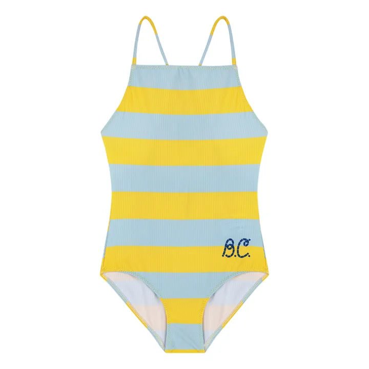 Yellow Stripes all over suimsuit - Bobo Choses